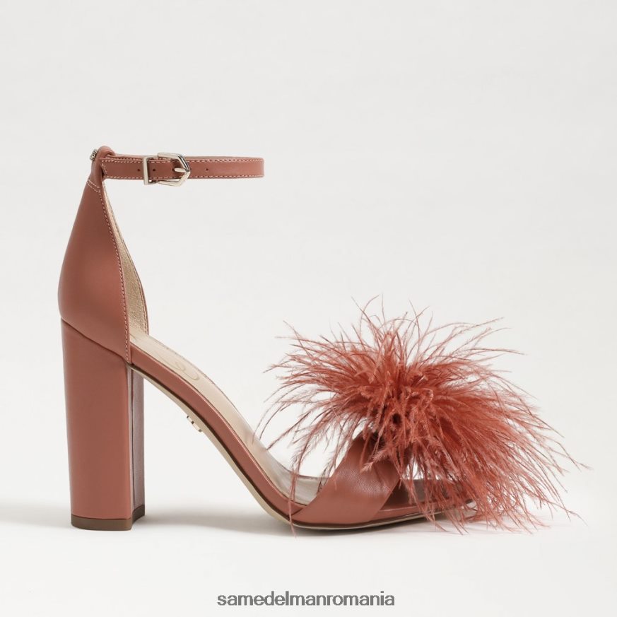 Sam Edelman încălţăminte trandafir de siena femei sandale yaro cu toc cu pene HN448Z765