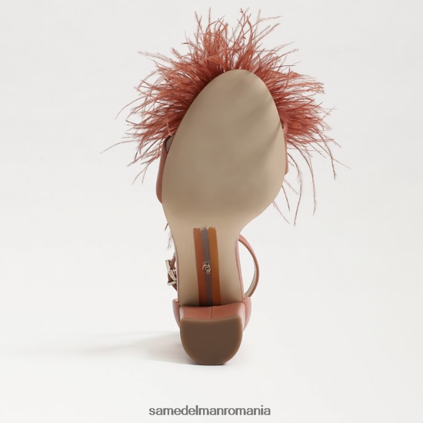 Sam Edelman încălţăminte trandafir de siena femei sandale yaro cu toc cu pene HN448Z765