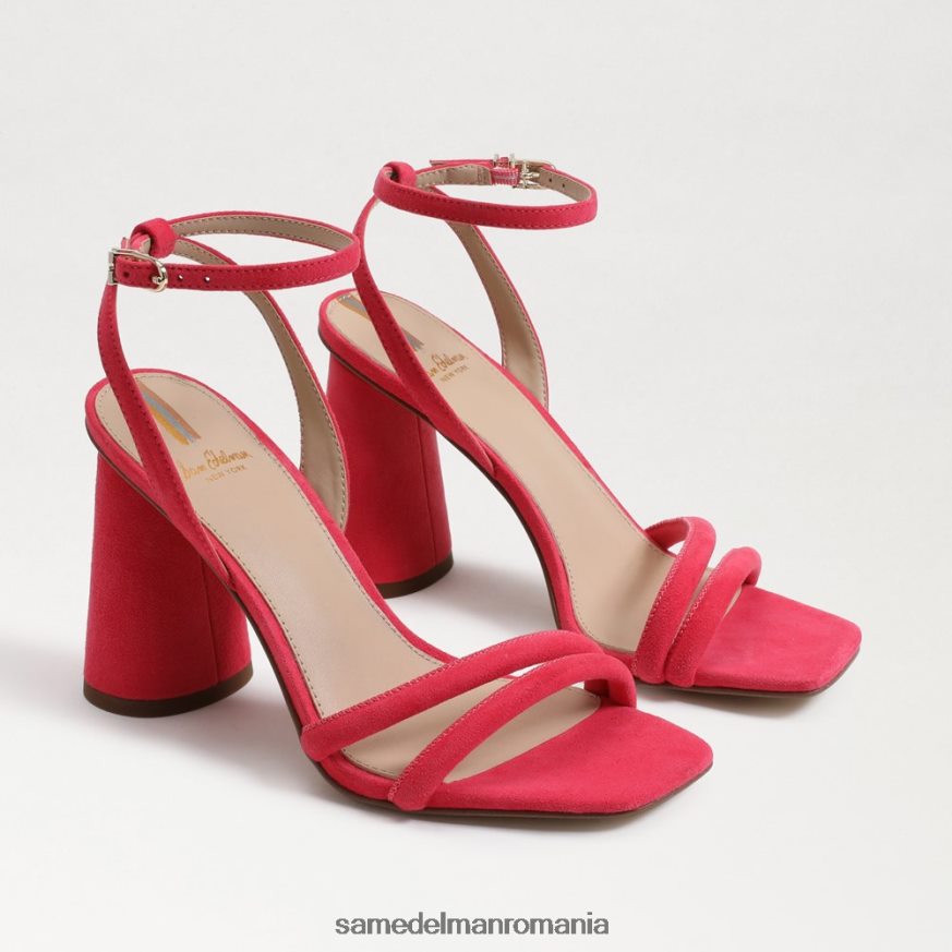 Sam Edelman încălţăminte ultra fucsia femei sandale kia cu toc bloc HN448Z122