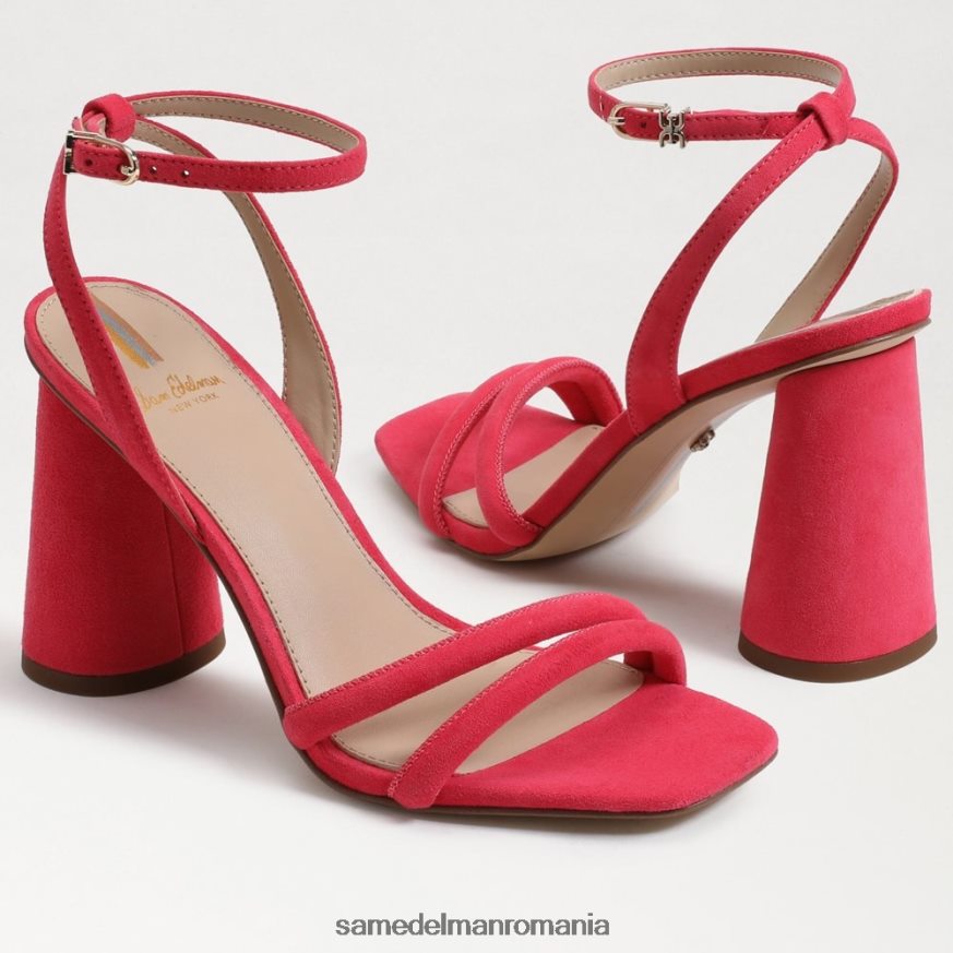Sam Edelman încălţăminte ultra fucsia femei sandale kia cu toc bloc HN448Z122