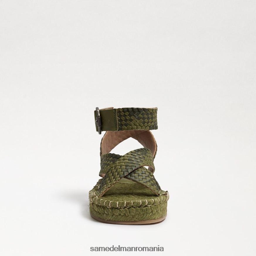Sam Edelman încălţăminte verde feriga femei sandale cu platforma Dakota HN448Z581