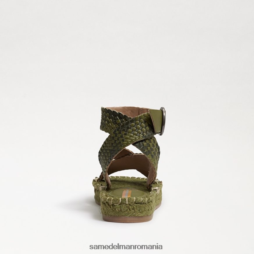 Sam Edelman încălţăminte verde feriga femei sandale cu platforma Dakota HN448Z581