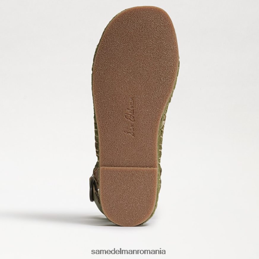 Sam Edelman încălţăminte verde feriga femei sandale cu platforma Dakota HN448Z581